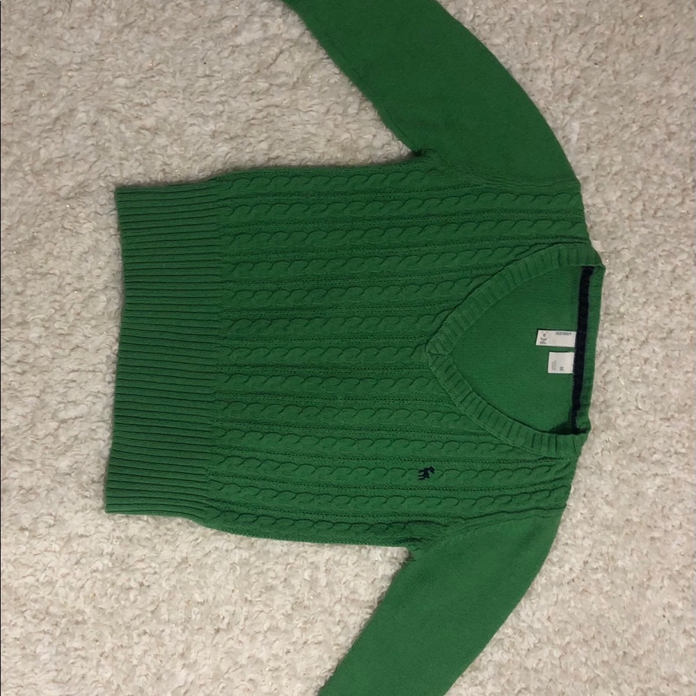 Old Navy Green Knitted Sweater